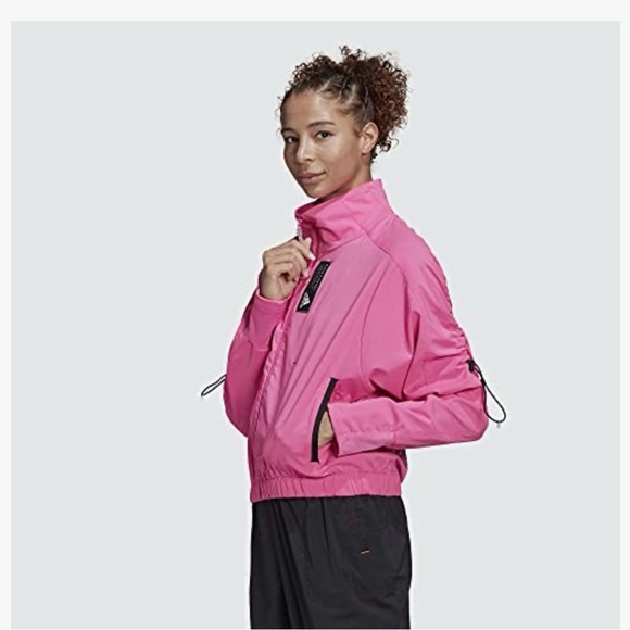 Adidas Women's Hot Pink Jacket - Picture 1 of 11